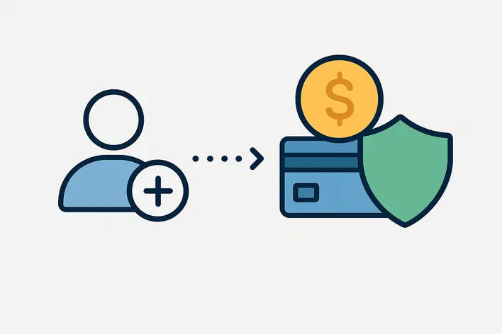 To visually represent the simple and secure process of signing up and depositing funds, as described in steps 1 and 2.